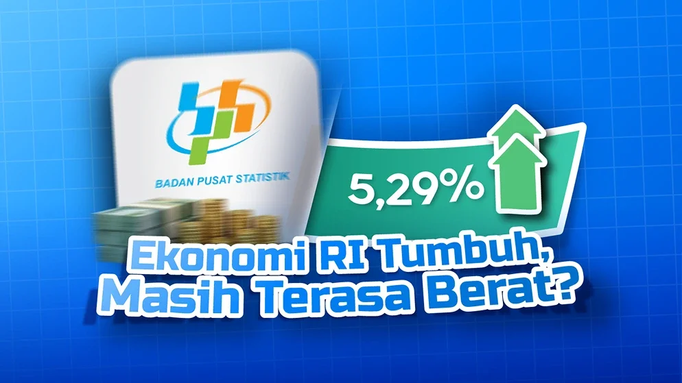 Ekonomi RI Tumbuh 5,29%, Kenapa Masih Terasa Berat? Ini Kata BPS