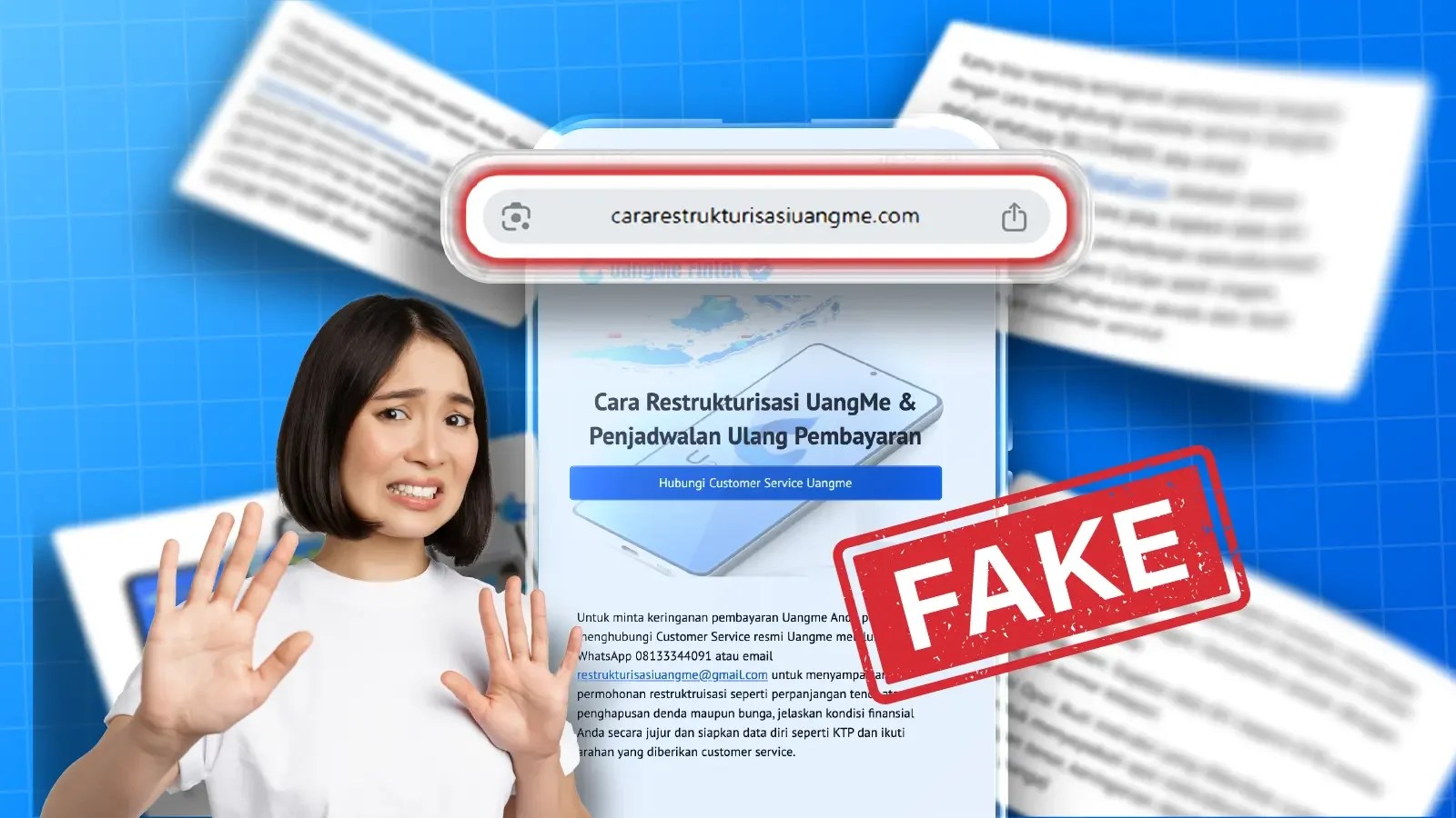 Restrukturisasi UangMe Apakah Ada? Waspada Penipuan dari Situs Tidak Resmi