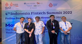 Welcoming the Collaborative Spirit of the Digital Economy, UangMe attended the 2022 Indonesia Fintech Summit in Bali