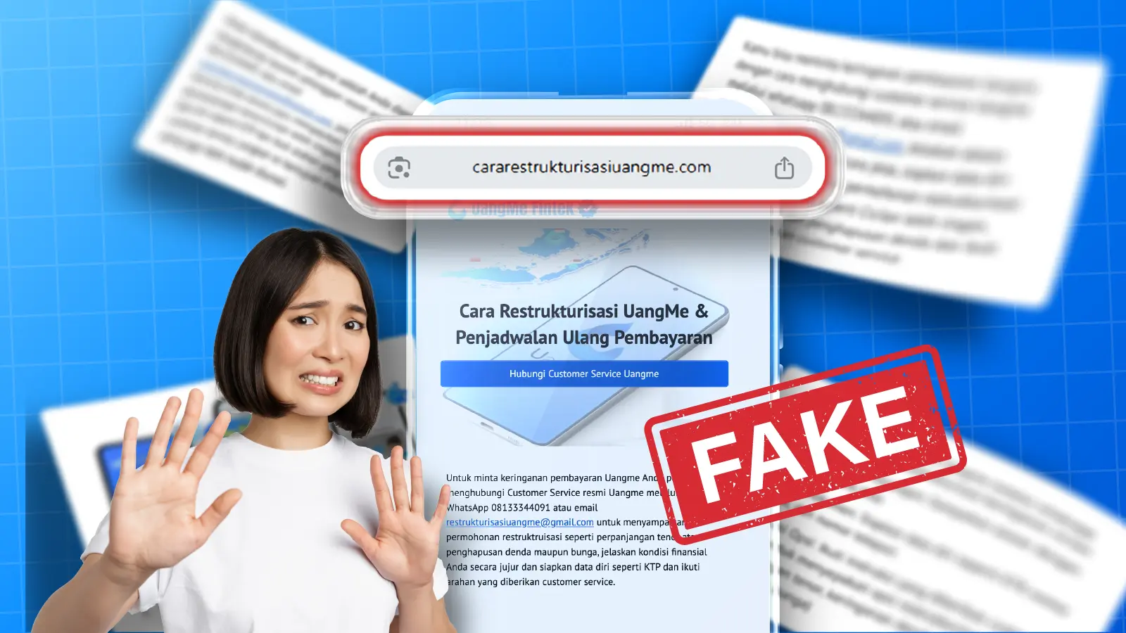 Restrukturisasi UangMe Apakah Ada? Waspada Penipuan dari Situs Tidak Resmi